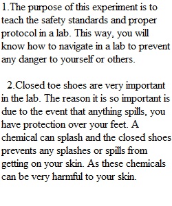 Lab Safety